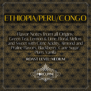 Congo/Ethiopia/Peru Blend - March '23